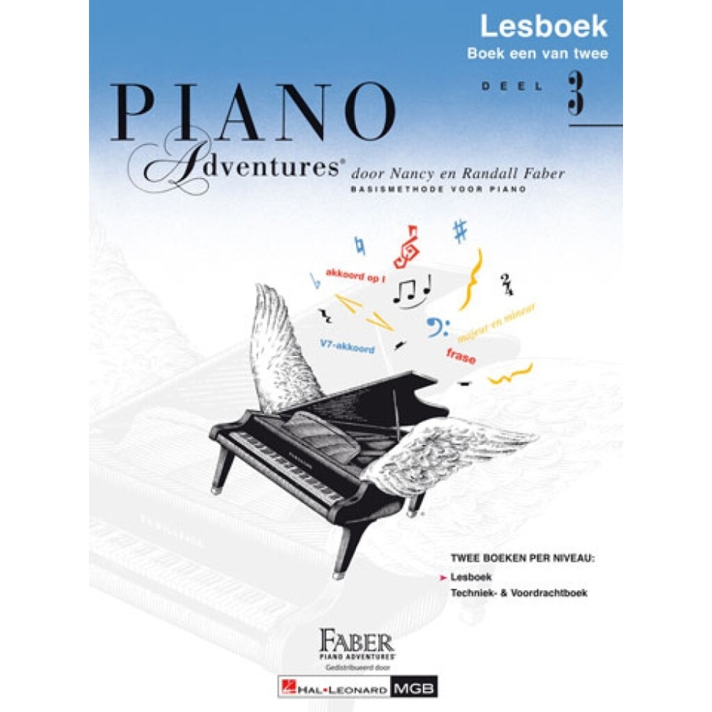 Faber & Faber - Piano Adventures: Lesboek Deel 3