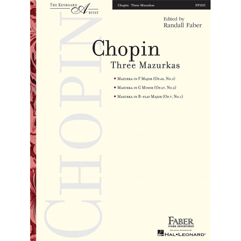 Chopin, Frédéric - Three Mazurkas