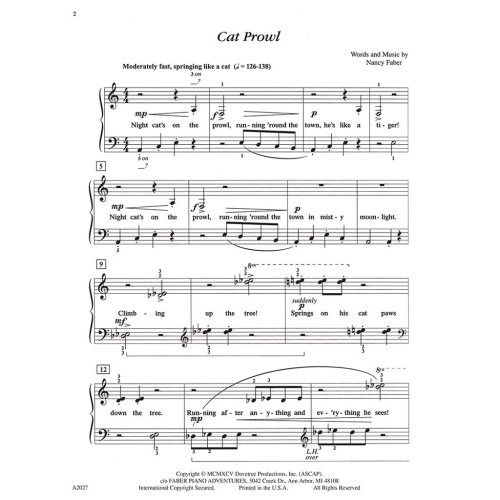 Faber, Nancy - Cat Prowl