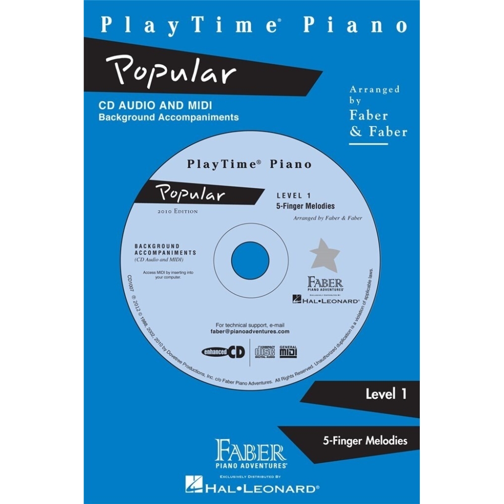 Faber & Faber - PlayTime Piano Popular