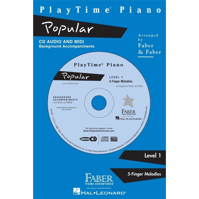 Faber & Faber - PlayTime Piano Popular