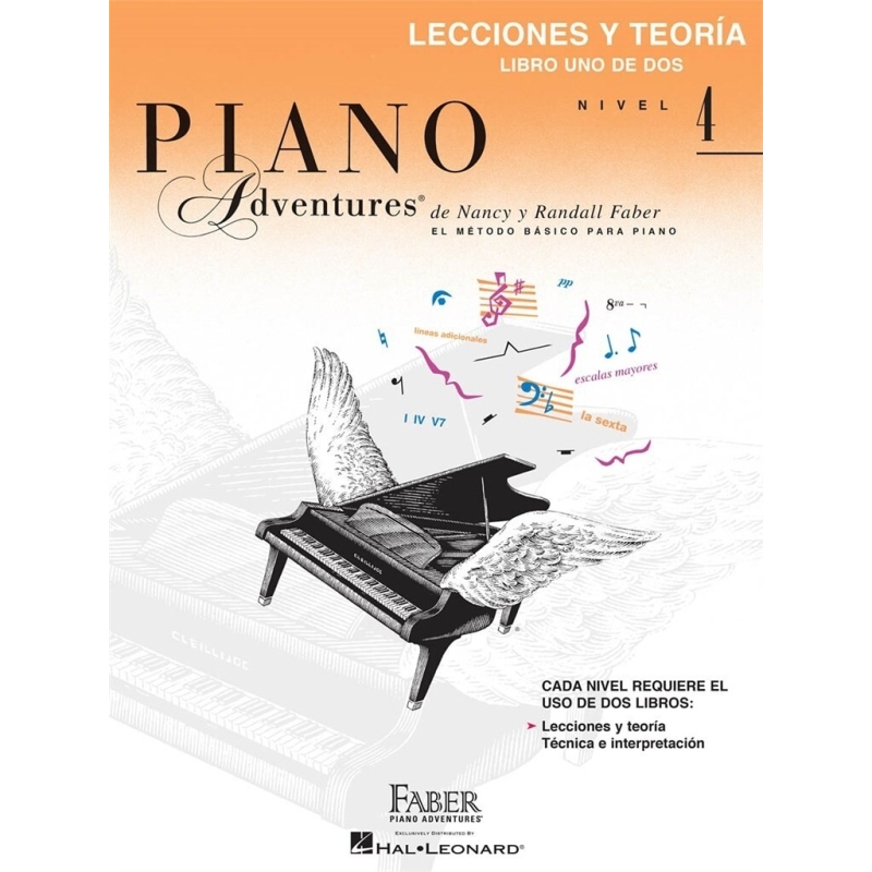Faber & Faber - Libro de lecciones y teorya, Nivel 4