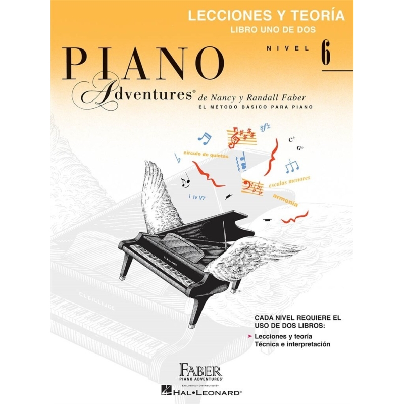 Faber & Faber - Libro de lecciones y teorya, Nivel 6