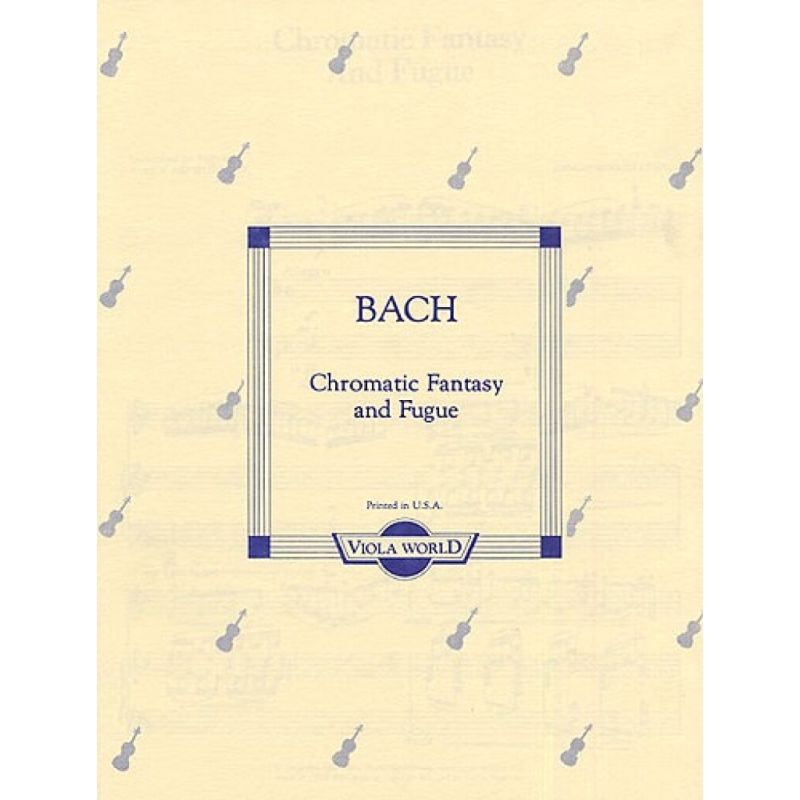 Bach, J.S - Chromatic Fantasy And Fugue