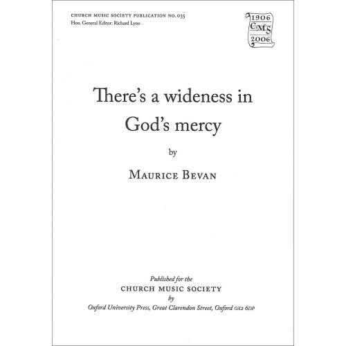 Bevan, Maurice - There's wideness in God's mercy
