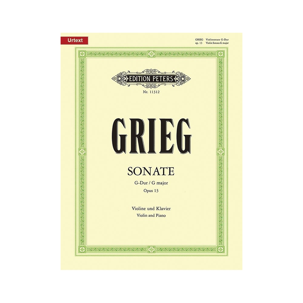 Grieg, Edvard - Violin Sonata No. 2 in G Op. 13