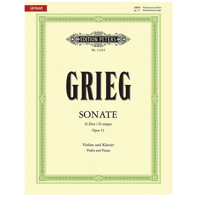 Grieg, Edvard - Violin Sonata No. 2 in G Op. 13