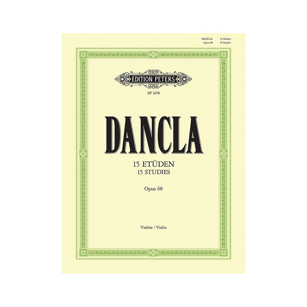 Dancla, Charles - 15 Studies Op.68 for 2 Violins