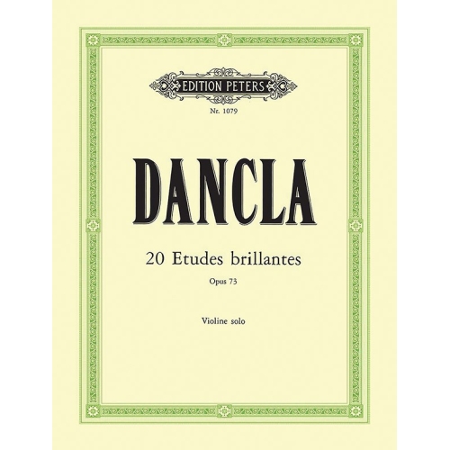 Dancla, Charles - 20 Violin...