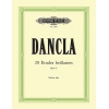 Dancla, Charles - 20 Violin Etudes (Etudes brillantes) Op.73