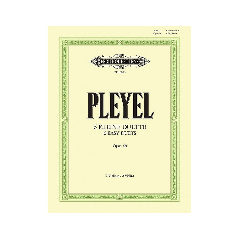 Pleyel, Ignaz Joseph - 6 Easy Duets Op.48