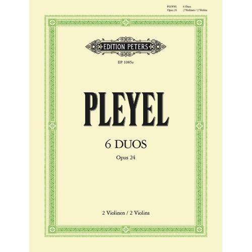 Pleyel, Ignaz Joseph - 6 Duets Op.24