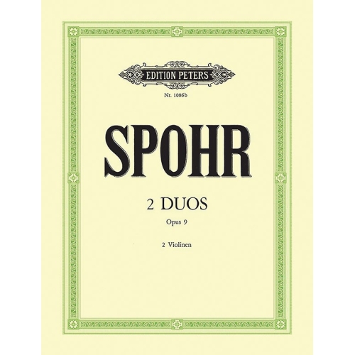Spohr, Louis - 2 Duets Op.9