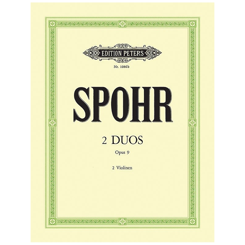 Spohr, Louis - 2 Duets Op.9