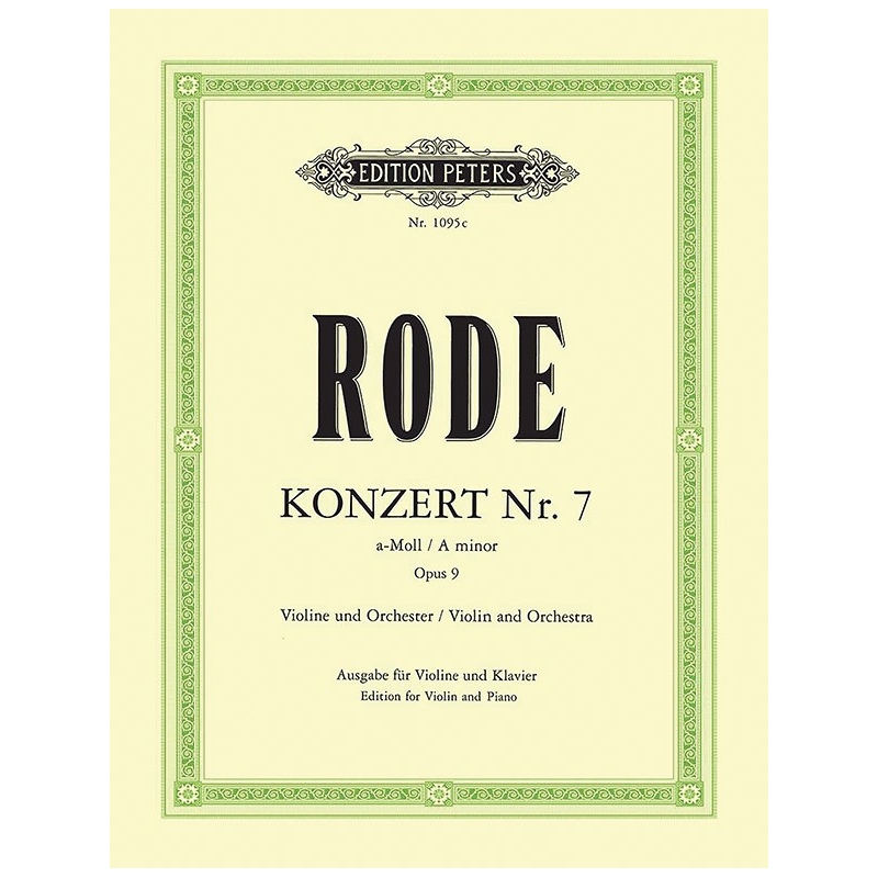 Rode, Pierre - Concerto No.7 in A minor