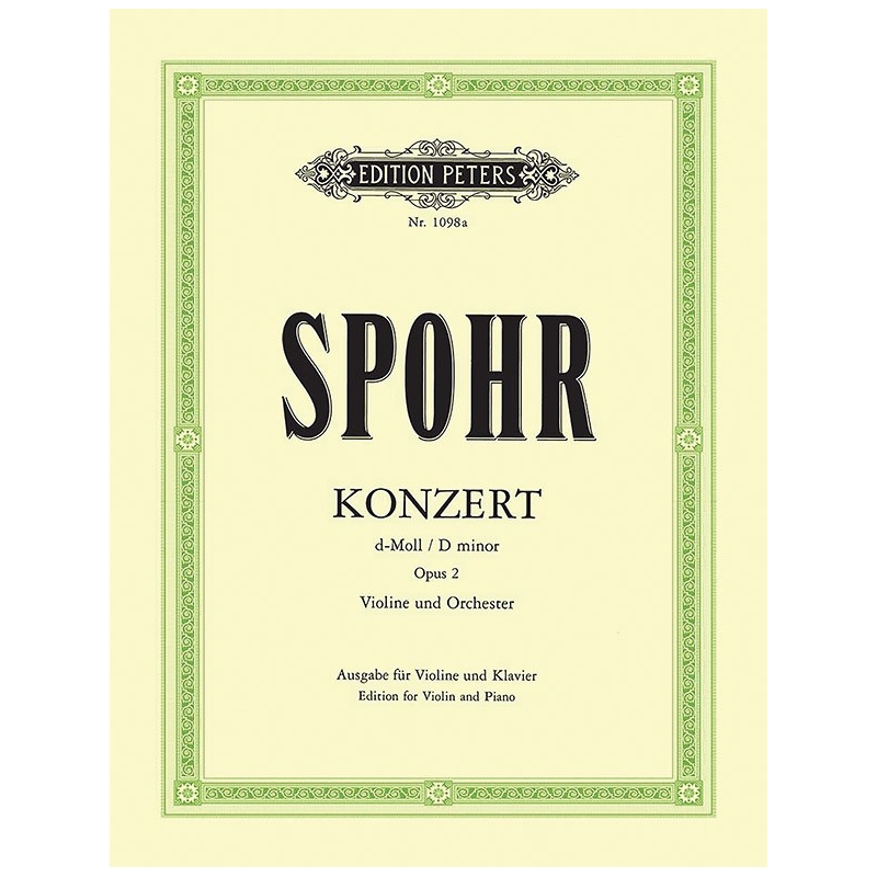 Spohr, Louis - Concerto No.2 in D minor Op.2
