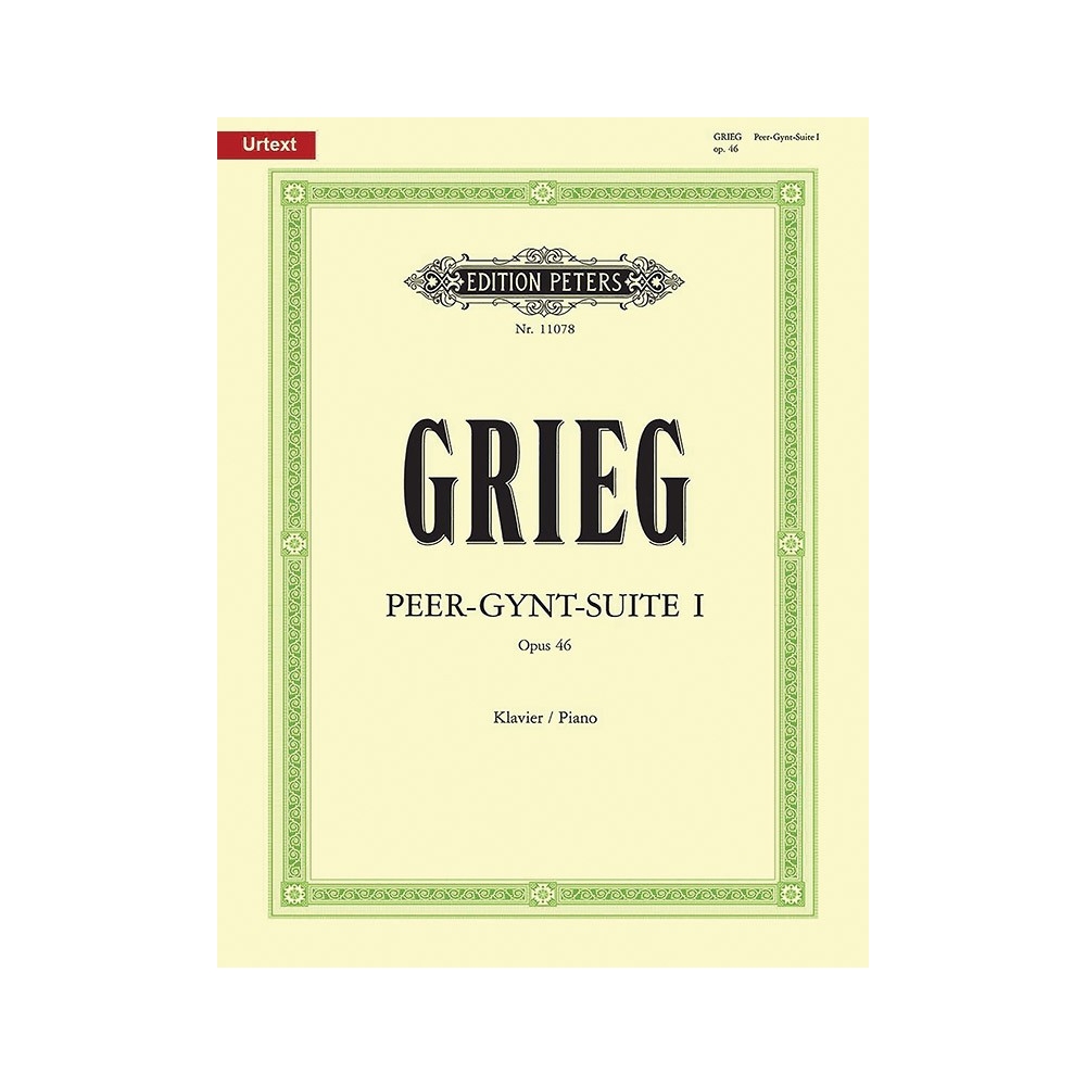 Grieg, Edvard - Peer Gynt Suite No.1 Op.46 (new Urtext Edition)