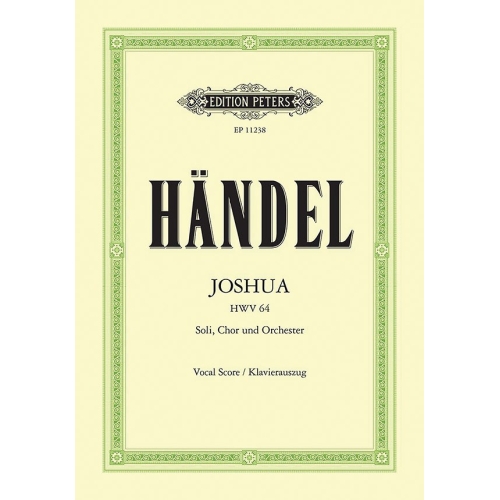 Handel, G F - Joshua (new edition)