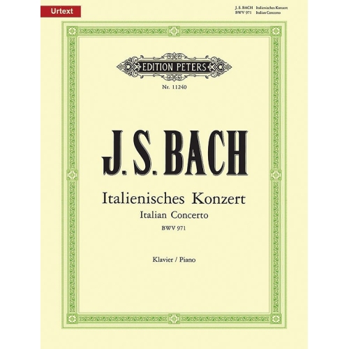 Bach, J S - Italian Concerto