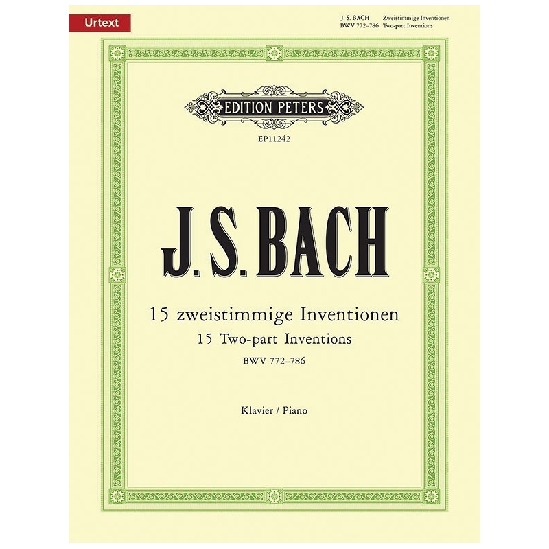 Bach, J S - Two-Part Inventions