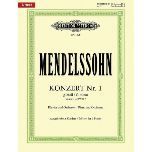 Mendelssohn, Felix - Piano Concerto No. 1