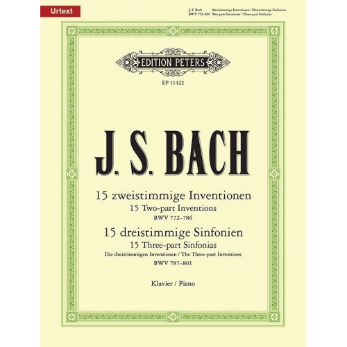 Bach, J S - Inventions &...