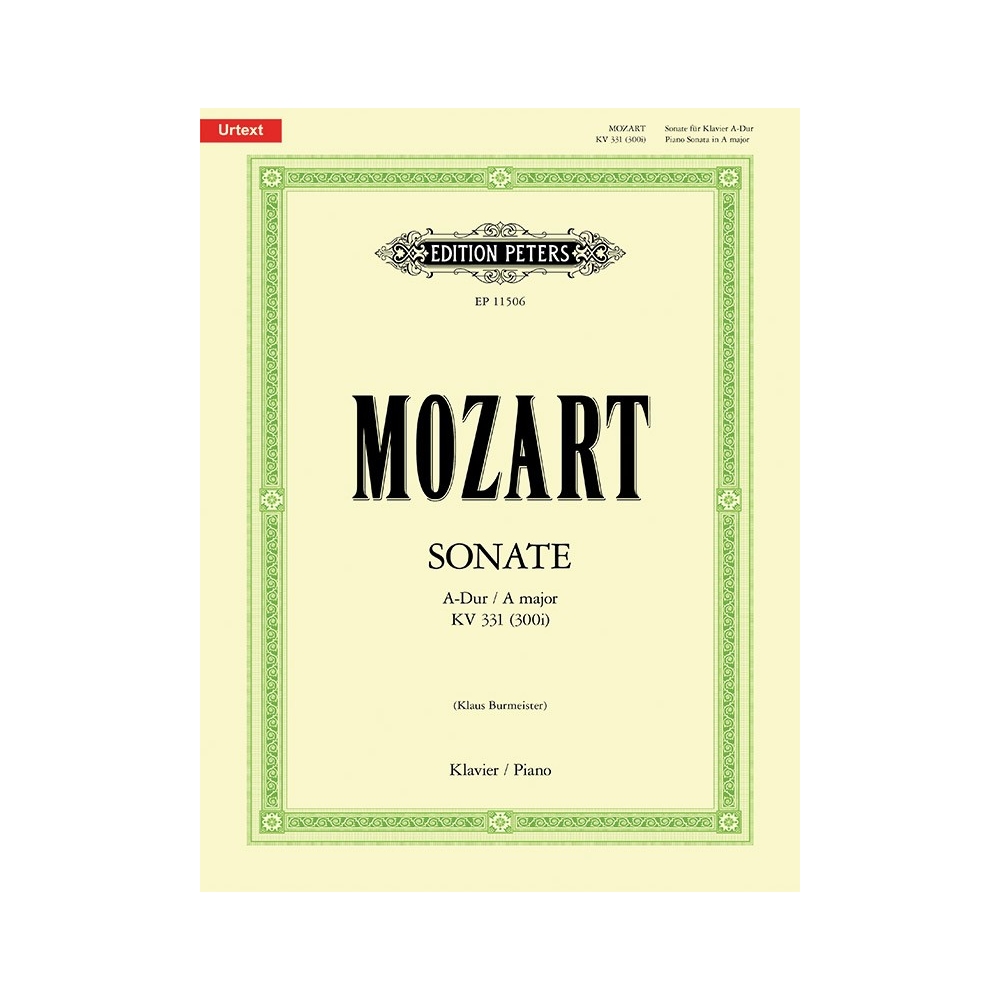 Mozart, W A - Piano Sonata in A, K331
