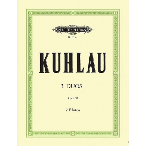 Kuhlau, Friedrich - 3 Duos Op.10