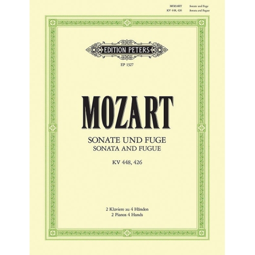 Mozart, Wolfgang Amadeus - Sonata in D K448: Fugue in C minor K426