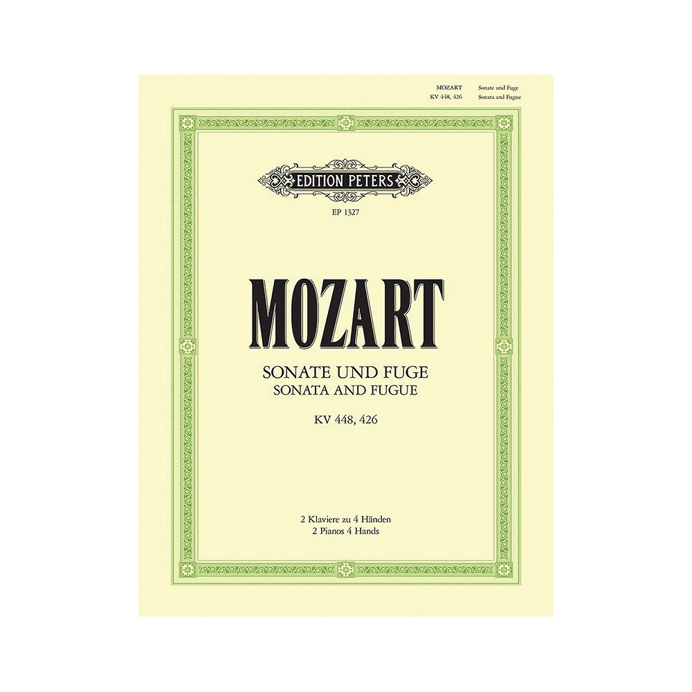 Mozart, Wolfgang Amadeus - Sonata in D K448: Fugue in C minor K426