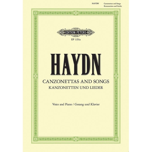 Haydn, F J - 35 Canzonettas and Songs (Ger & Eng/Ger)