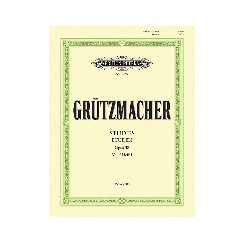 Grutzmacher, Friedrich - 24 Studies Op.38 Vol.1