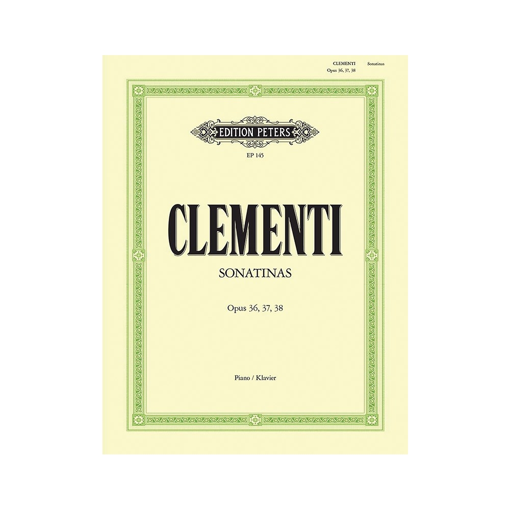 Clementi, Muzio - Sonatinas Op. 36 Nos. 1–6: Op. 37 Nos. 1–3: Op. 38 Nos. 1–3