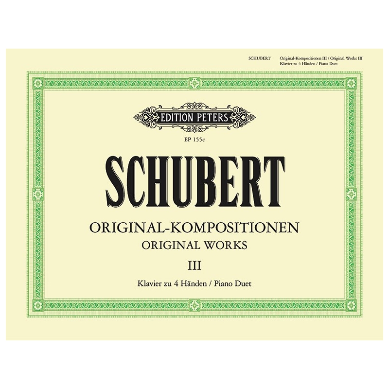 Schubert, Franz - Piano Duets (original) Vol.3