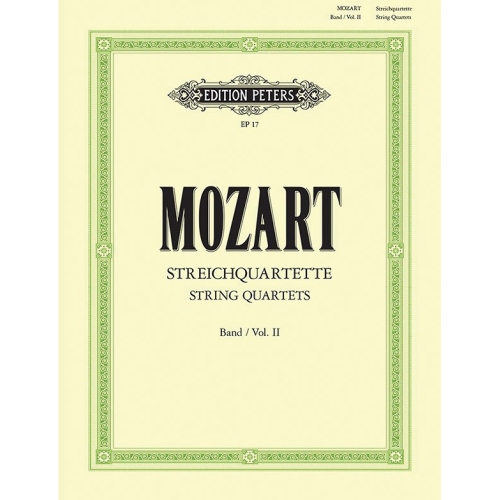 Mozart, Wolfgang Amadeus - String Quartets, complete Vol II