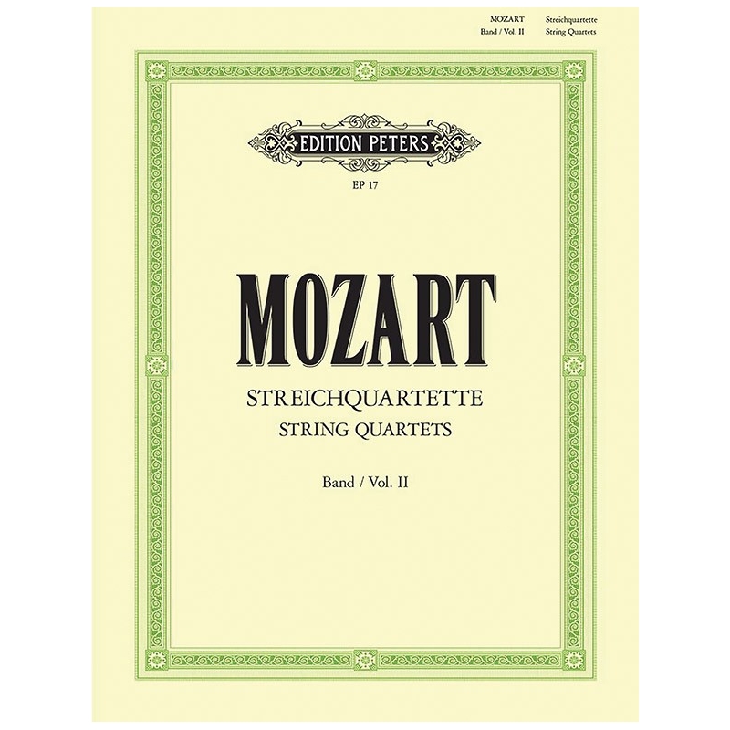 Mozart, Wolfgang Amadeus - String Quartets, complete Vol II