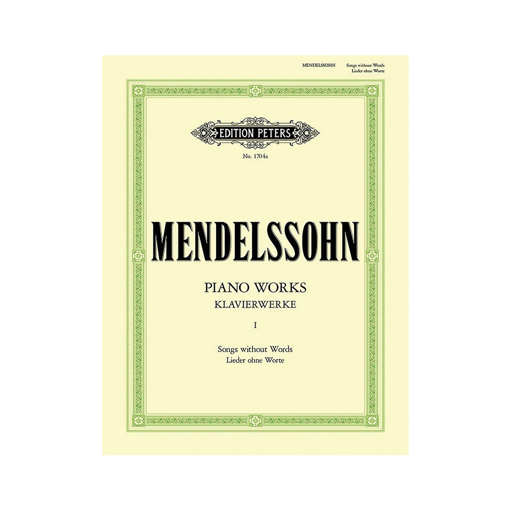 Mendelssohn, Felix - Complete Piano Works Vol.1