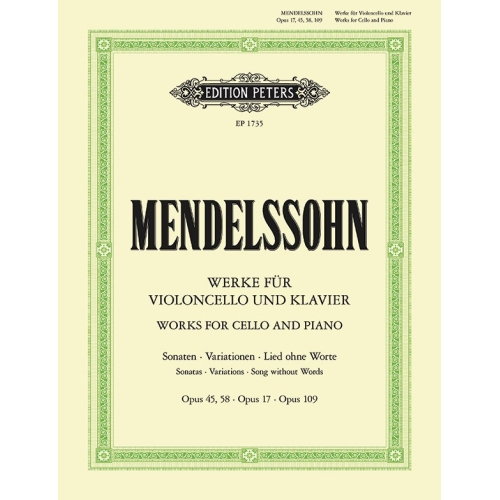 Mendelssohn, Felix - Original Compositions