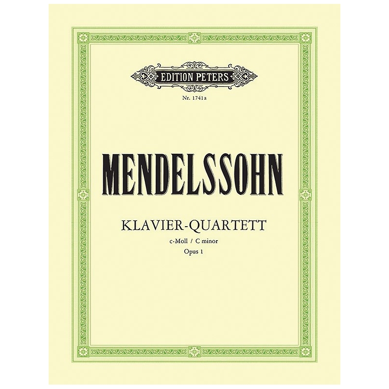 Mendelssohn, Felix - Piano Quartet in C minor Op.1