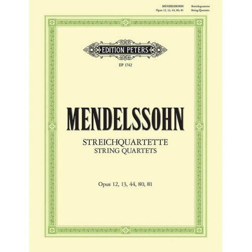 Mendelssohn, Felix - 7 String Quartets