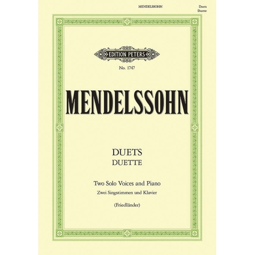 Mendelssohn, Felix - 19 Vocal Duets