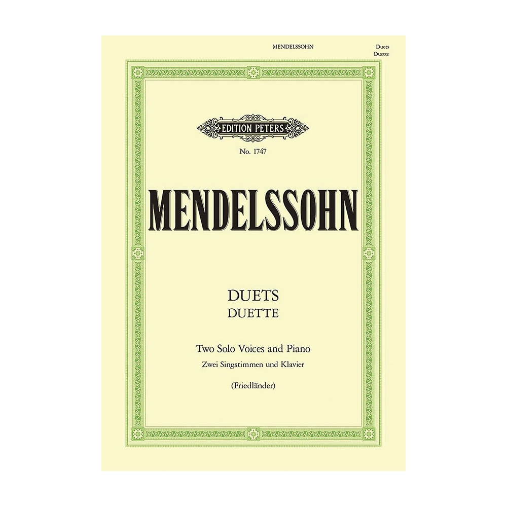 Mendelssohn, Felix - 19 Vocal Duets