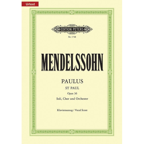 Mendelssohn, Felix - St. Paul