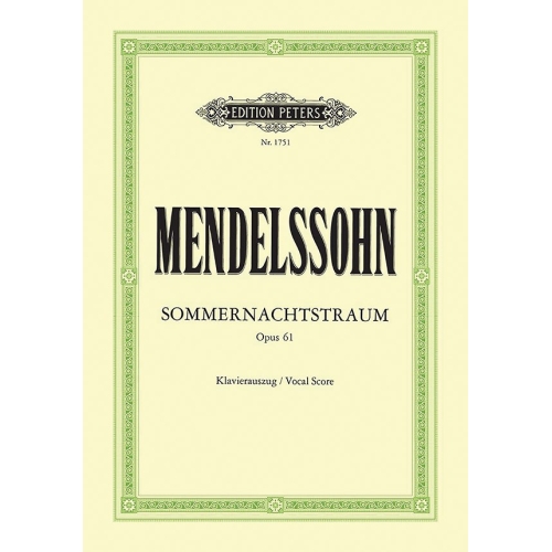 Mendelssohn, Felix - A Midsummer Nights Dream