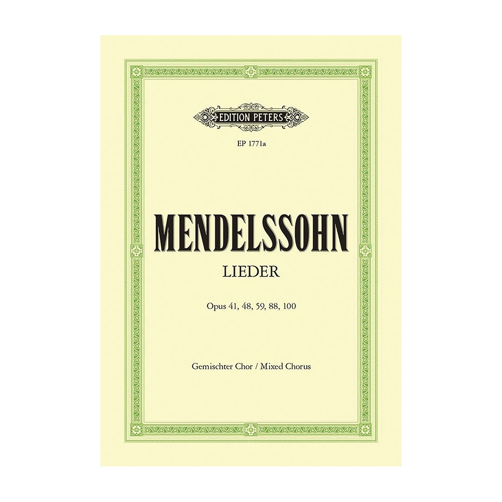 Mendelssohn, Felix - 28 Choruses Opp.41, 48, 59, 88, 100