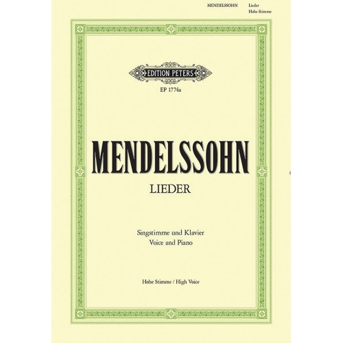 Mendelssohn, Felix - Complete Songs