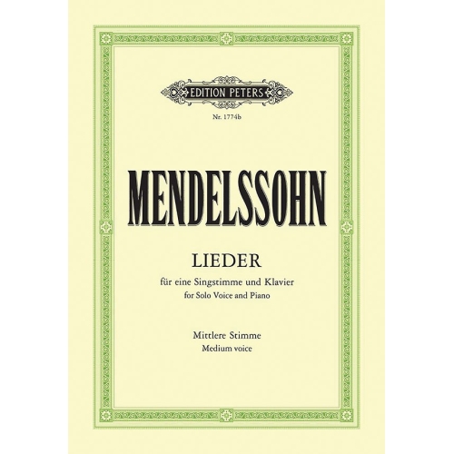 Mendelssohn, Felix - Complete Songs