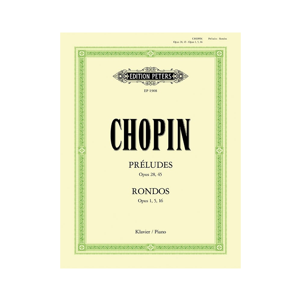 Chopin, Frédéric - Preludes & Rondos