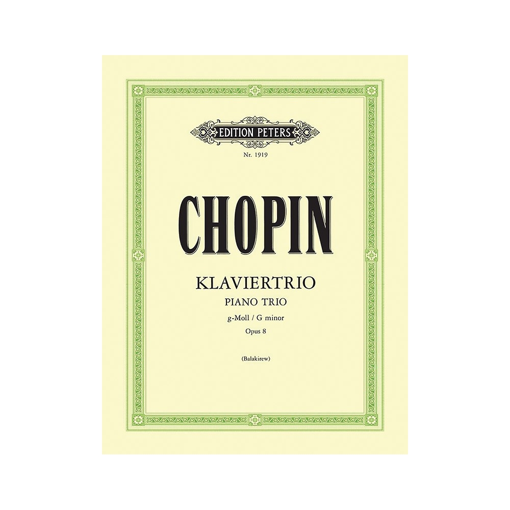 Chopin, Frédéric - Trio in G minor Op.8