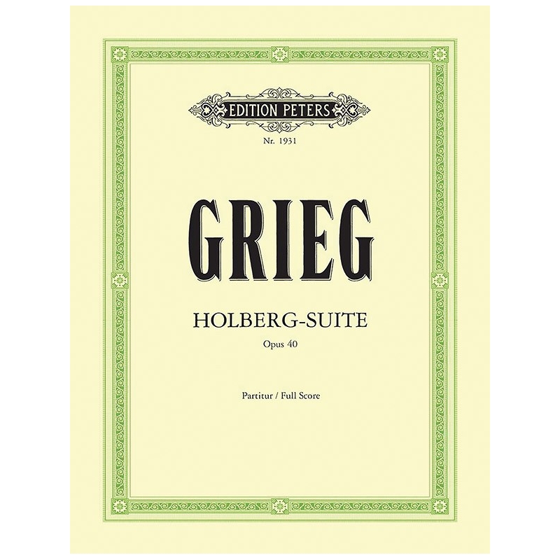 Grieg, Edvard - Holberg Suite Op. 40